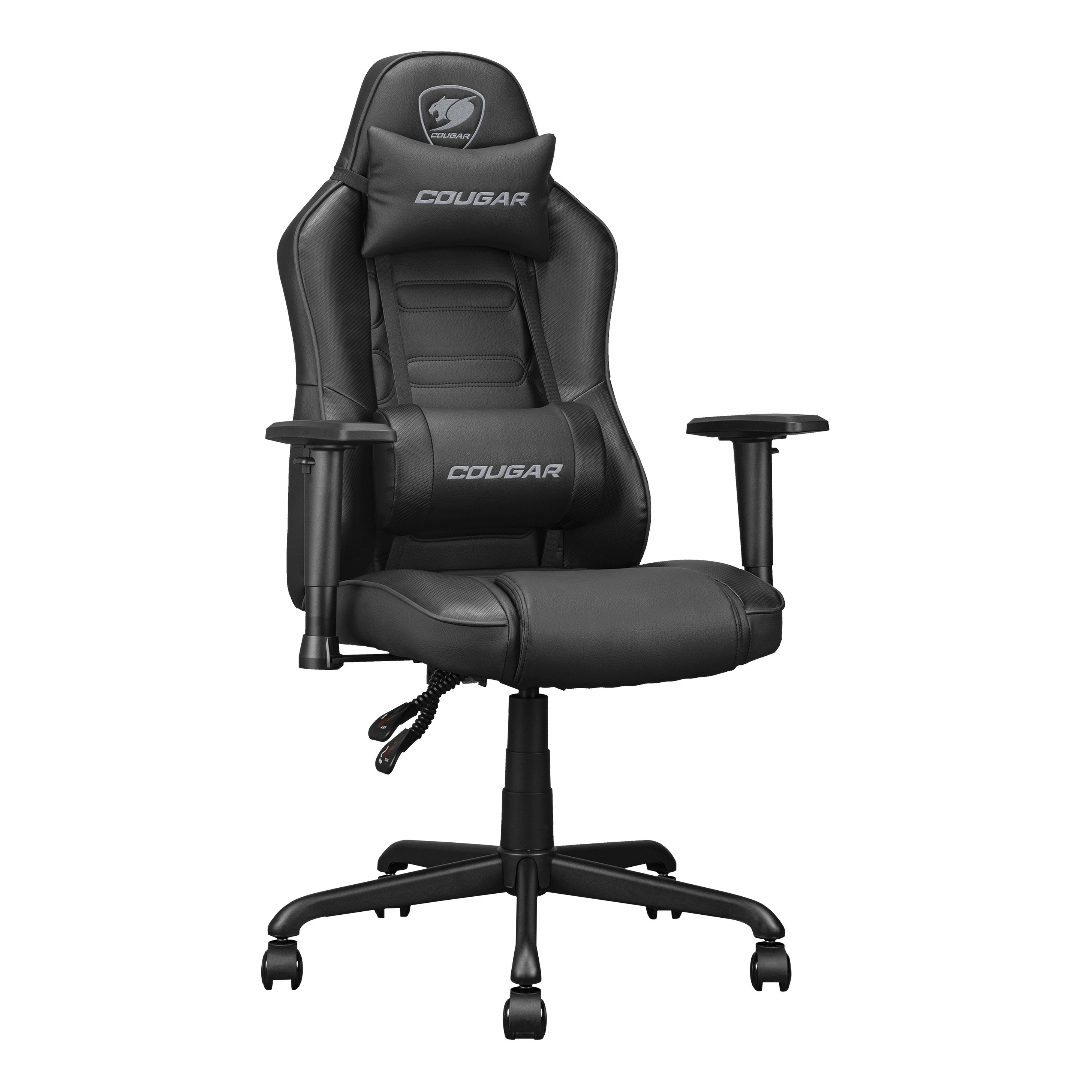 Крісло офісне ігрове Cougar Fusion S Black, чорний